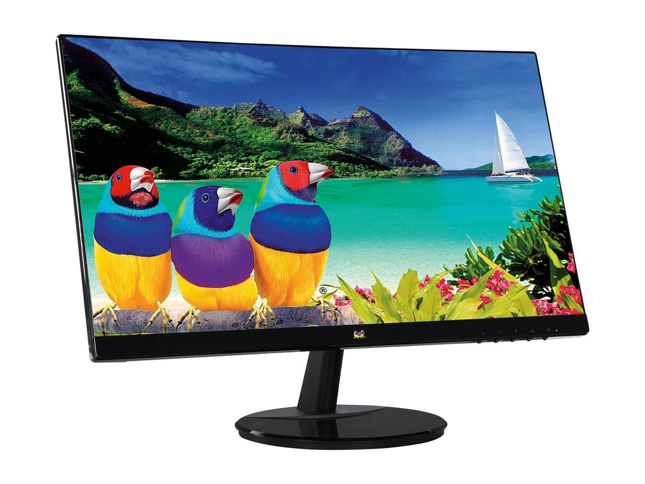 ViewSonic VA2259-smh 21.5" Full HD 1920 x 1080 7ms VGA, HDMI Built-in Speakers Edge-to-Edge Frameless Panel Tilt Flicker-Free IPS LED Backlit Monitor