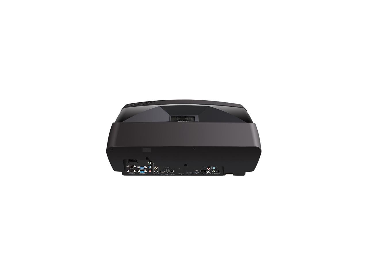 ViewSonic LS830 Black Laser 1080P DLP Projector, 1920 x 1080, 4500 ANSI Lumens, 16:9, 100000:1, HDMI, VGA, USB, Built-in Speaker