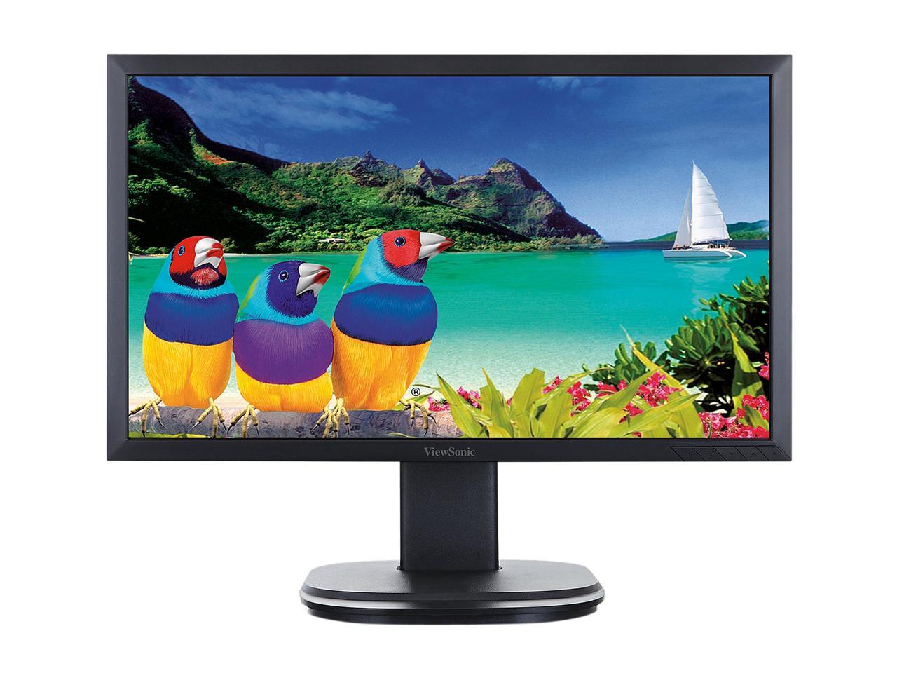 ViewSonic VG2249 22" Full HD 1920 x 1080 DisplayPort HDMI Mini-DisplayPort VGA Built-in Speakers USB 3.0 Hub Anti-Glare LED Backlit LCD Monitor