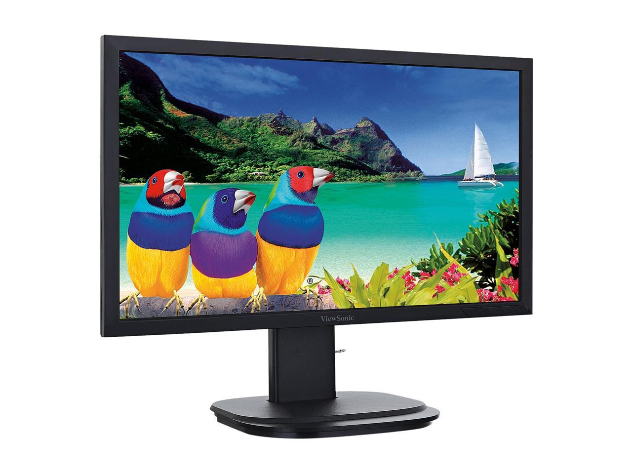ViewSonic VG2249 22" Full HD 1920 x 1080 DisplayPort HDMI Mini-DisplayPort VGA Built-in Speakers USB 3.0 Hub Anti-Glare LED Backlit LCD Monitor