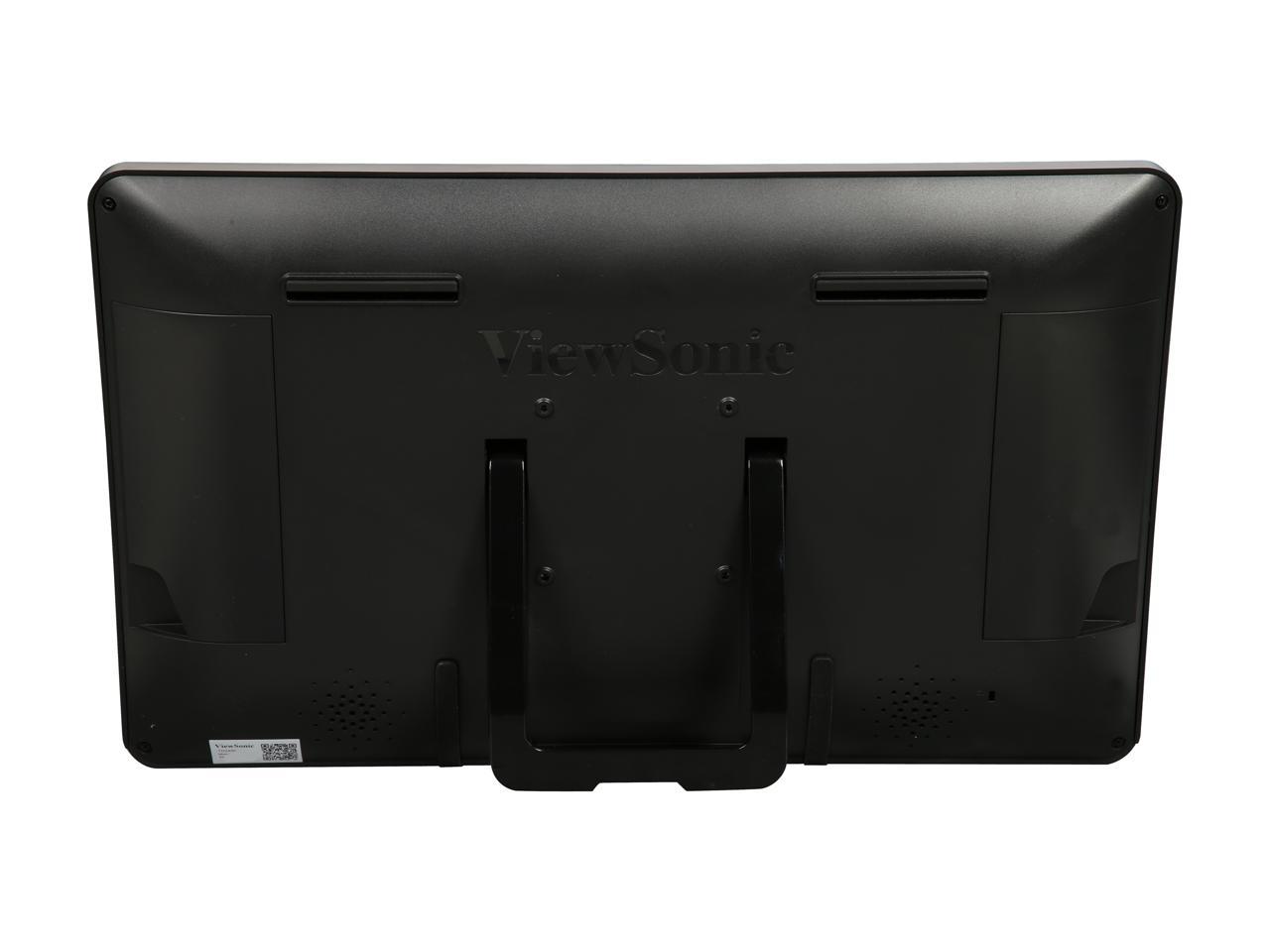ViewSonic TD2430 24" Touch Monitor, 1920 x 1080, 50,000,000:1 Contract Ratio, 250cd/m2, 10-point Multi-touch, 178/178 Ultra-wide Viewing Angles, DisplayPort, HDMI&VGA, Build-in Speaker