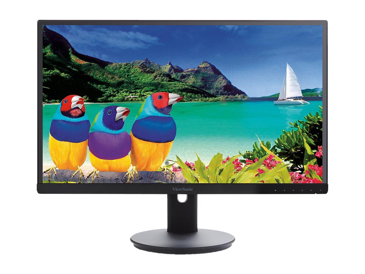 ViewSonic VG2753 27" Full HD 1920 x 1080 7ms (GTG W/OD) VGA Mini-DisplayPort HDMI DisplayPort Built-in Speakers USB 3.0 Hub Anti-Glare Backlit LED IPS Monitor