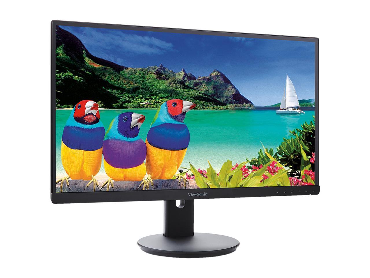 ViewSonic VG2753 27" Full HD 1920 x 1080 7ms (GTG W/OD) VGA Mini-DisplayPort HDMI DisplayPort Built-in Speakers USB 3.0 Hub Anti-Glare Backlit LED IPS Monitor