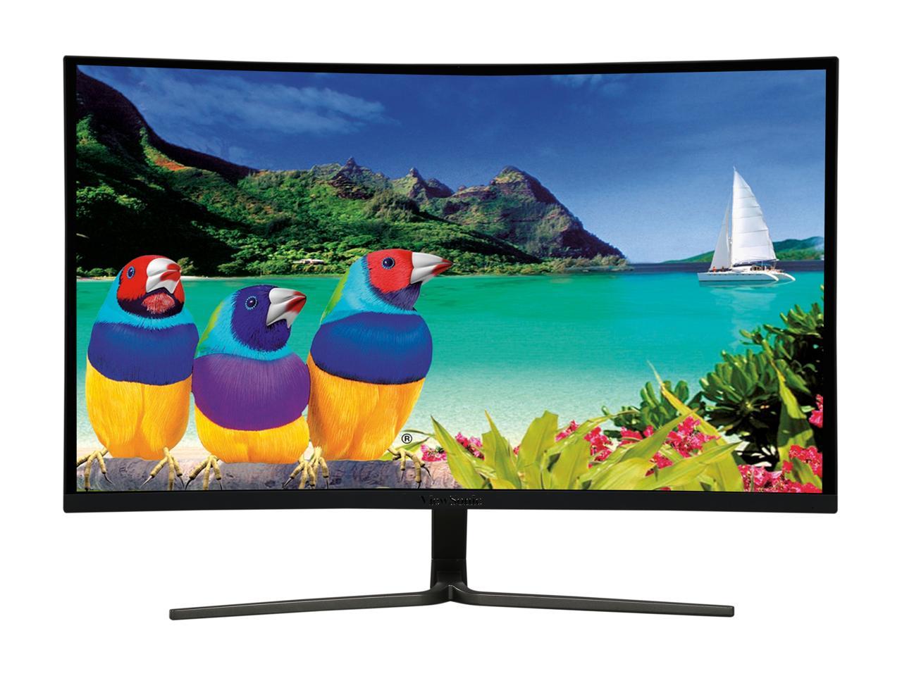 ViewSonic VX2758-C-MH 27" Full HD 1920 x 1080 144Hz VGA, 2 x HDMI AMD FreeSync Built-in Speakers 1800R Anti-Glare LED Backlit Curved Gaming Monitor