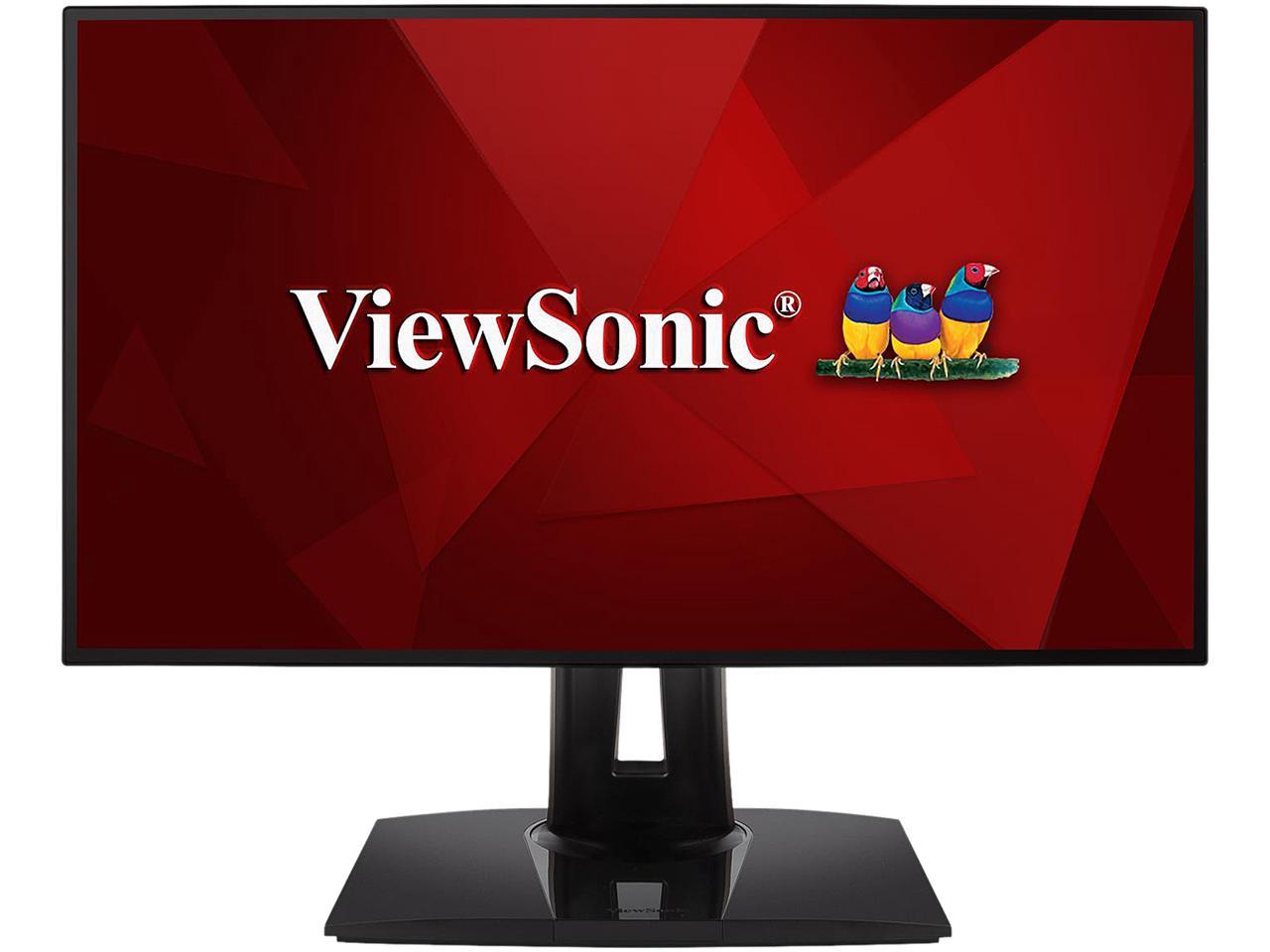 ViewSonic VP2458 24" Full HD 1920 x 1080 7ms (GTG W/OD) HDMI VGA DisplayPort USB 3.1 Hub Flicker-Free Low Blue Light Anti-Glare Professional Backlit LED IPS Monitor