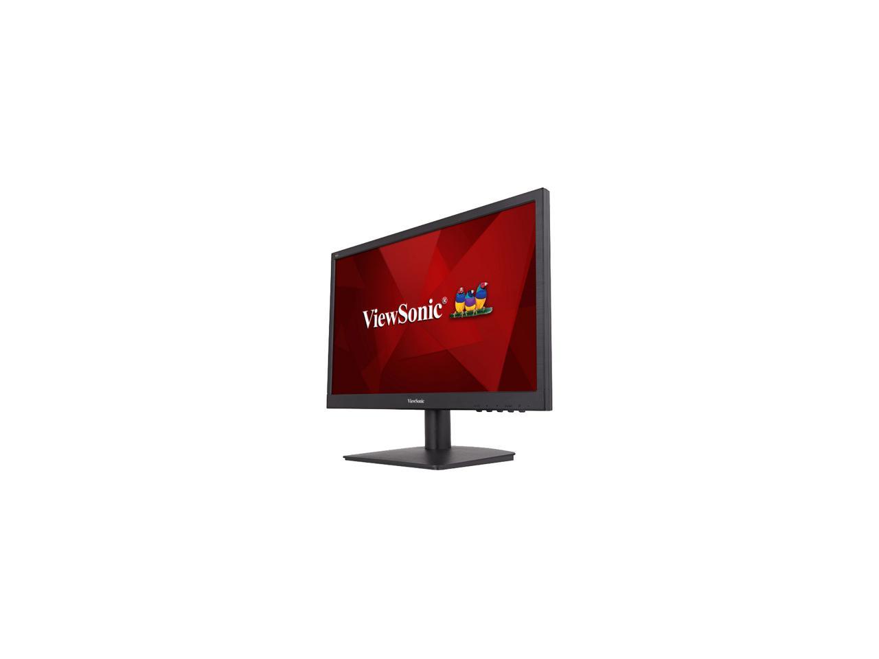 ViewSonic VA1903H 19" (Actual size 18.5") WXGA 1366 x 768 60Hz 5ms (GTG) VGA HDMI Eye Care Technology Backlit LED LCD Monitor