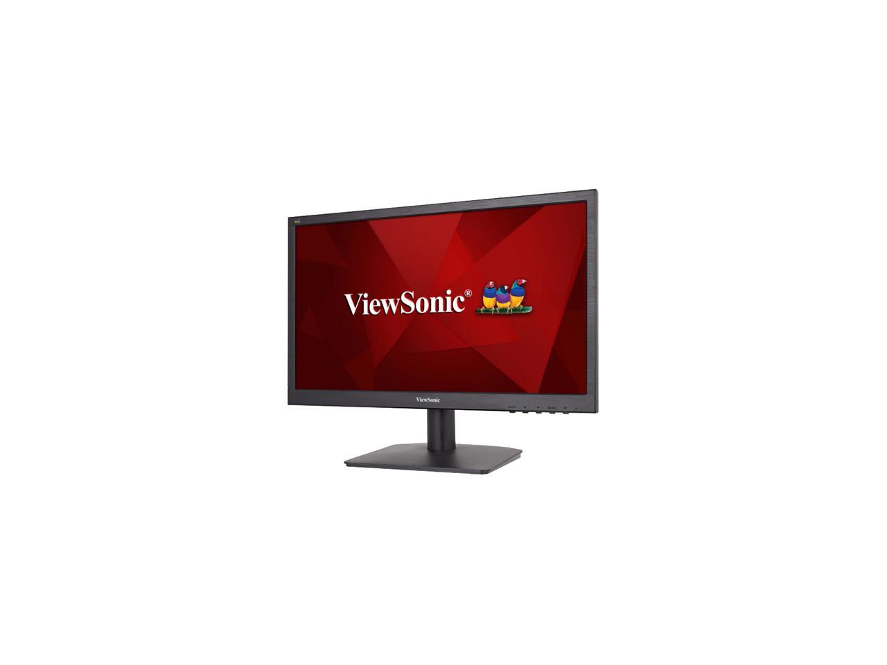 ViewSonic VA1903H 19" (Actual size 18.5") WXGA 1366 x 768 60Hz 5ms (GTG) VGA HDMI Eye Care Technology Backlit LED LCD Monitor