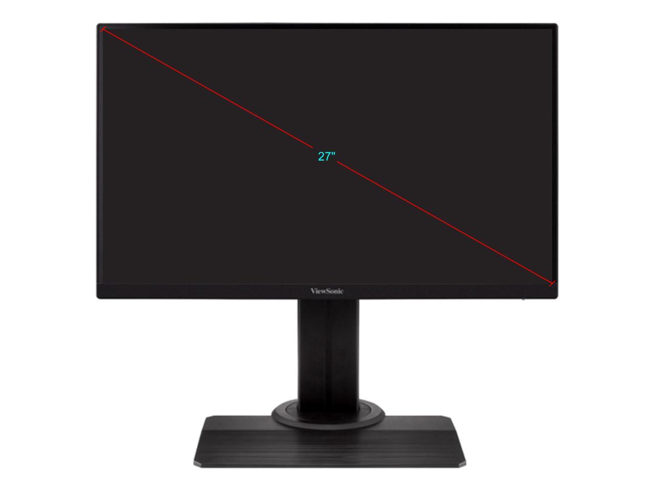 ViewSonic XG2705 27" Full HD 1920 x 1080 1ms (GTG) 144 Hz HDMI, DisplayPort AMD FreeSync Technology Built-in Speakers Gaming Monitor