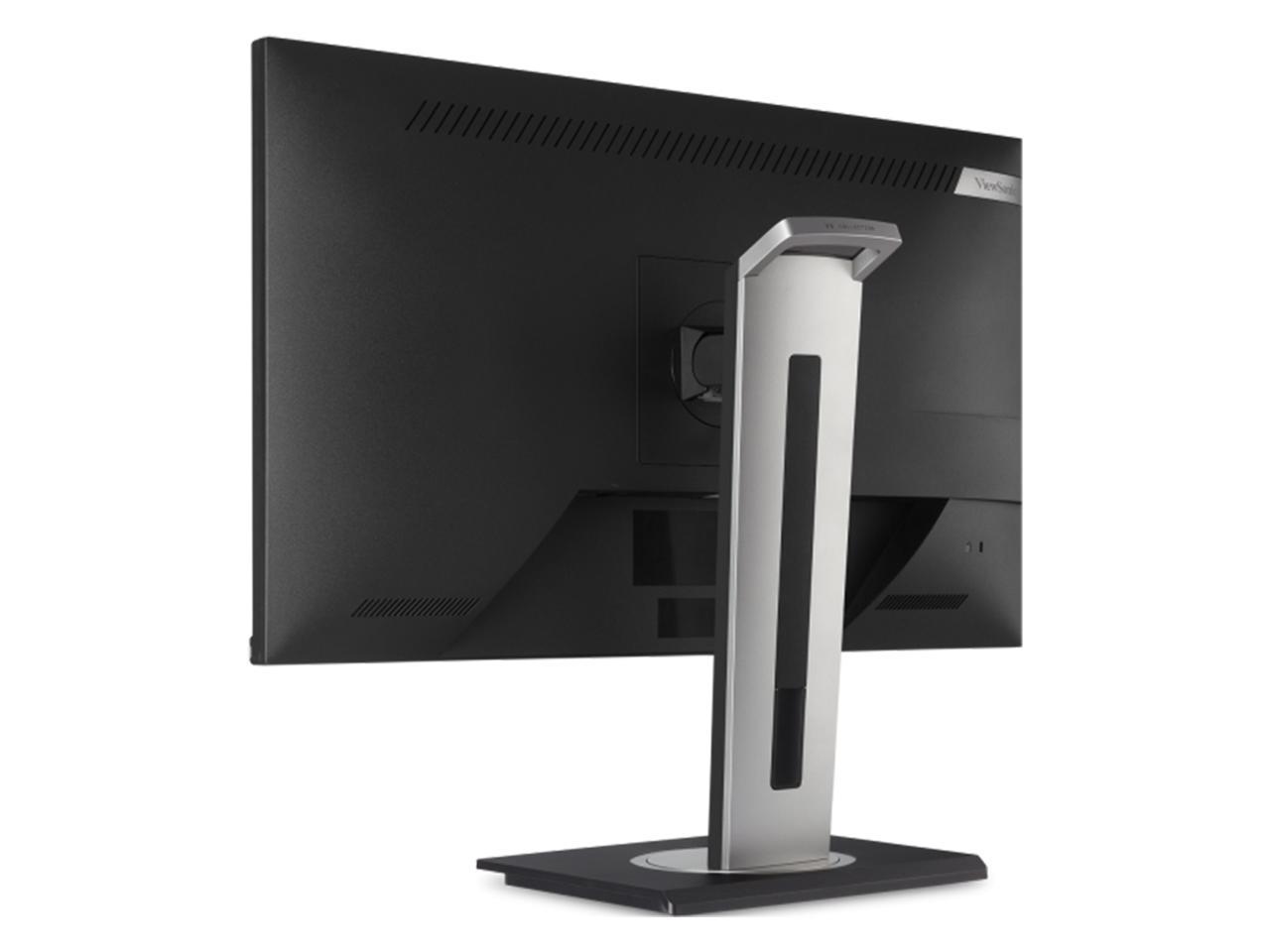 ViewSonic VG2756-2K 27" IPS 1440p Docking Monitor with Integrated USB 3.2 Type-C RJ45 HDMI DisplayPort and 40 Degree Tilt Ergonomics for Home and Office