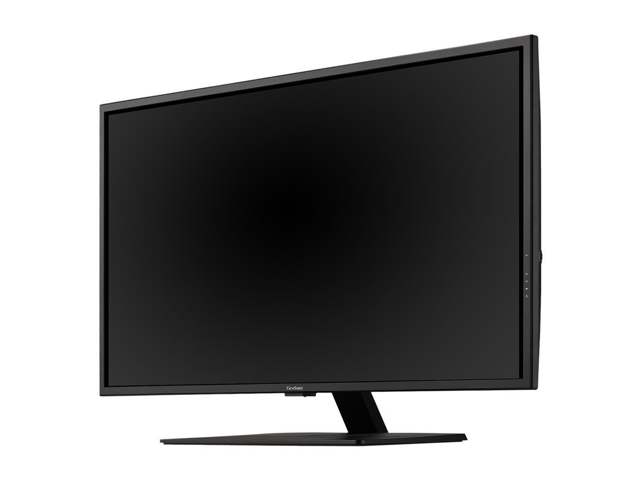 ViewSonic VX4381-4K 43 Inch Ultra HD MVA 4K Monitor Frameless Widescreen with HDR10 Support, Eye Care, HDMI, USB, DisplayPort for Home and Office