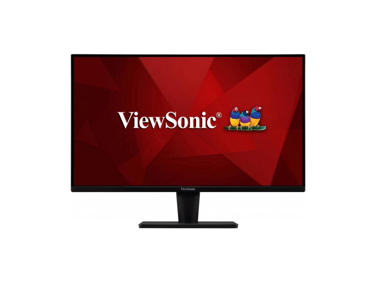 ViewSonic 27" 75 Hz VA QHD Monitor 4 ms FreeSync (AMD Adaptive Sync) 2560 x 1440 (2K) HDMI, DisplayPort, Audio Built-in Speakers VA2715-2K-MHD
