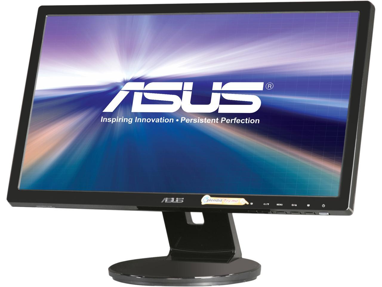 ASUS VE Series VE208T 20" HD+ 1600 x 900 D-Sub, DVI-D Built-in Speakers LCD Monitor