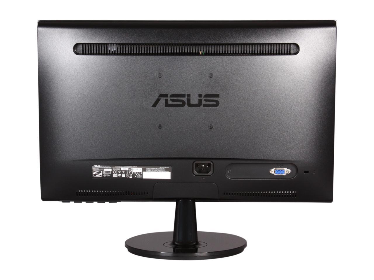 ASUS VS Series VS197D-P Black 18.5" 5ms LED Backlight Widescreen LCD Monitor 250 cd/m2 ASCR 50000000:1