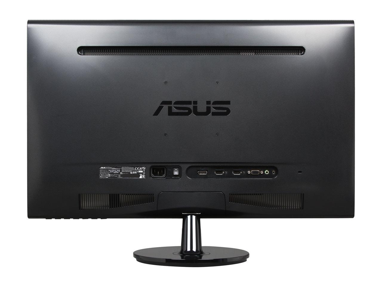 ASUS VS278Q-P Black 27" 1ms (GTG) Widescreen LCD/LED Monitor, 300 cd/m2 DCR 80,000,000:1, Dual Built-in Speakers, VESA Mountable, Extensive Connectivity, Dual HDMI/D-Sub/DisplayPort