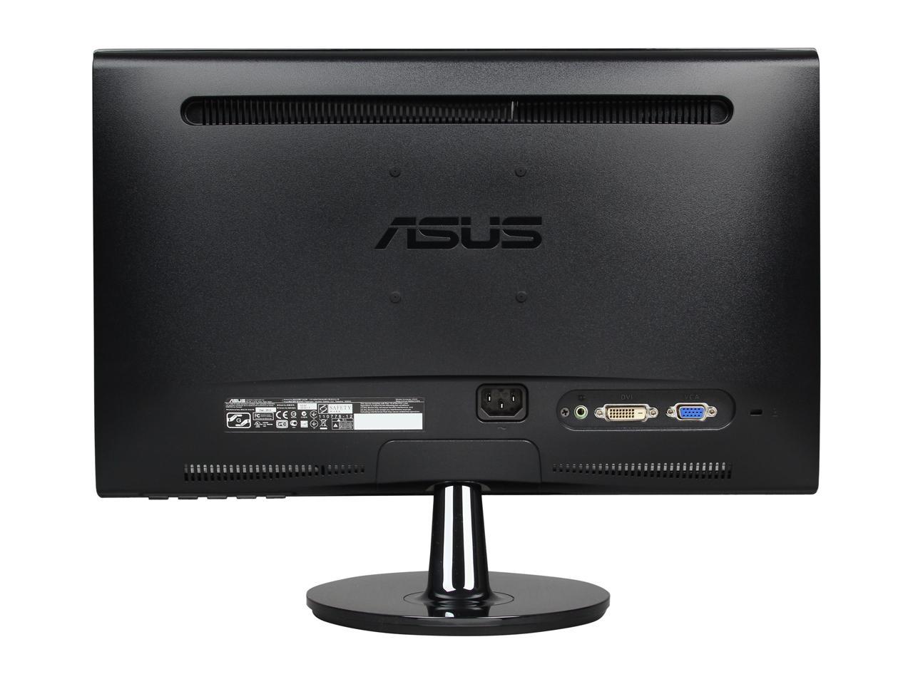 ASUS VS197T-P 19" (Actaul size 18.5") 1366 x 768 D-Sub, DVI Built-in Speakers LCD Monitor