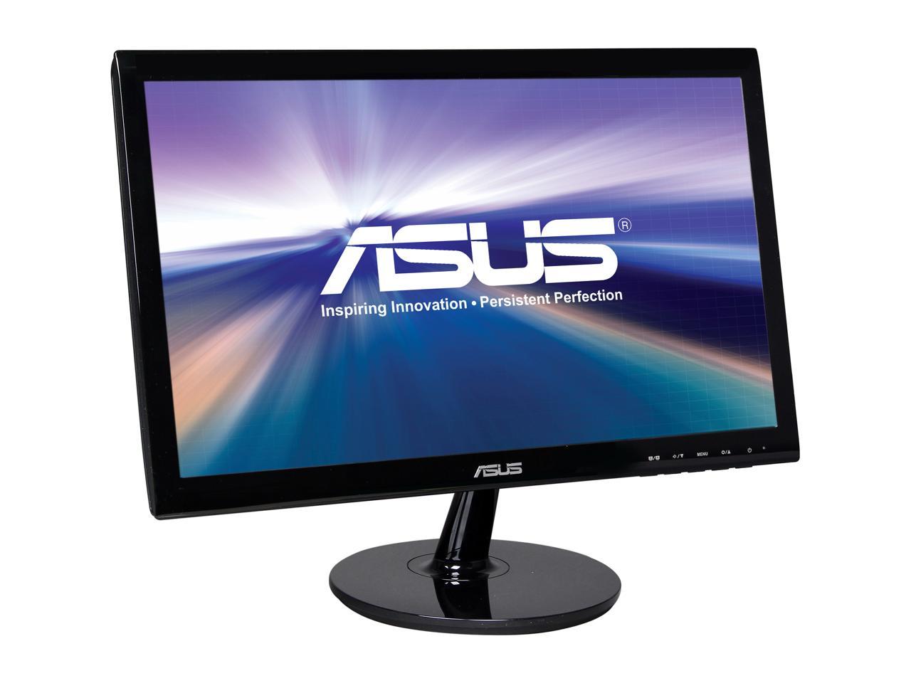 ASUS VS197T-P 19" (Actaul size 18.5") 1366 x 768 D-Sub, DVI Built-in Speakers LCD Monitor
