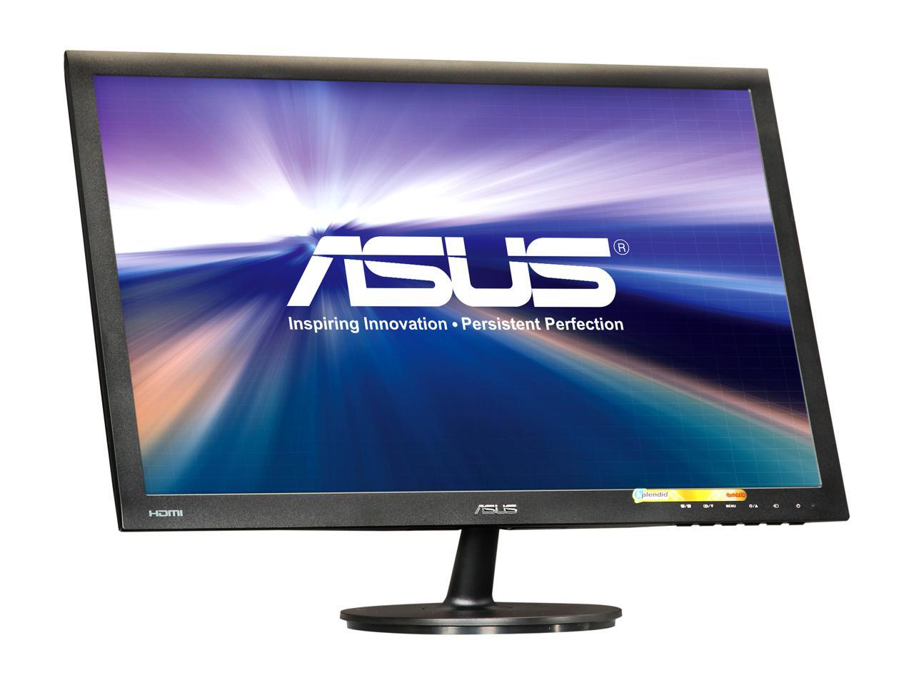 ASUS VS24AH-P 24" (Actual size 24.1") 1920 x 1200 5ms (GTG) HDMI , D-Sub, DVI-D Asus Eye Care with Ultra Low-Blue Light & Flicker-Free Technology LED Backlit IPS Monitor