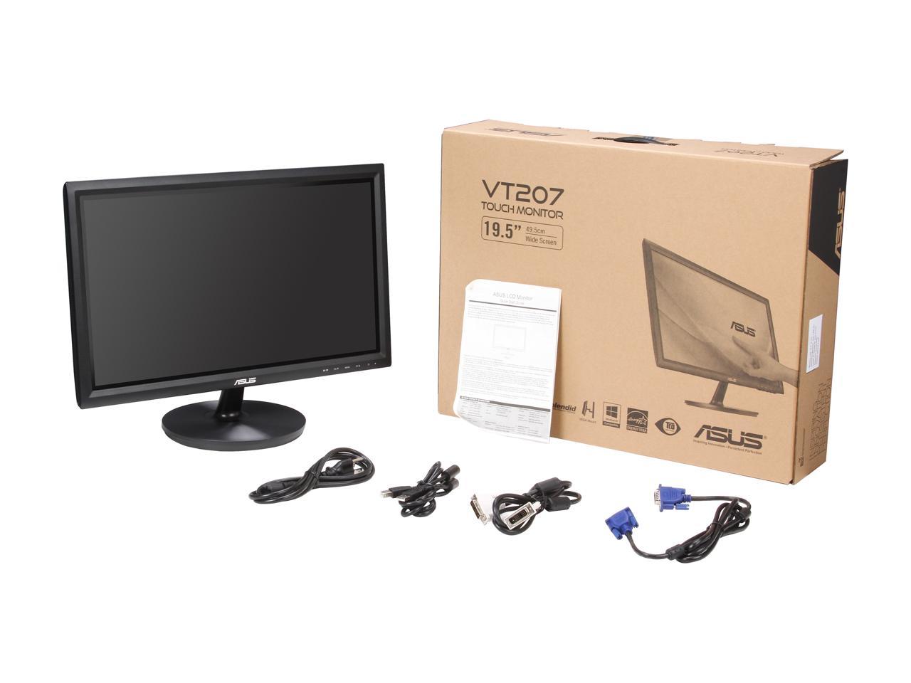 ASUS VT207N 19.5" 1600 x 900 D-Sub, DVI 10-Point Multi-touch Monitor
