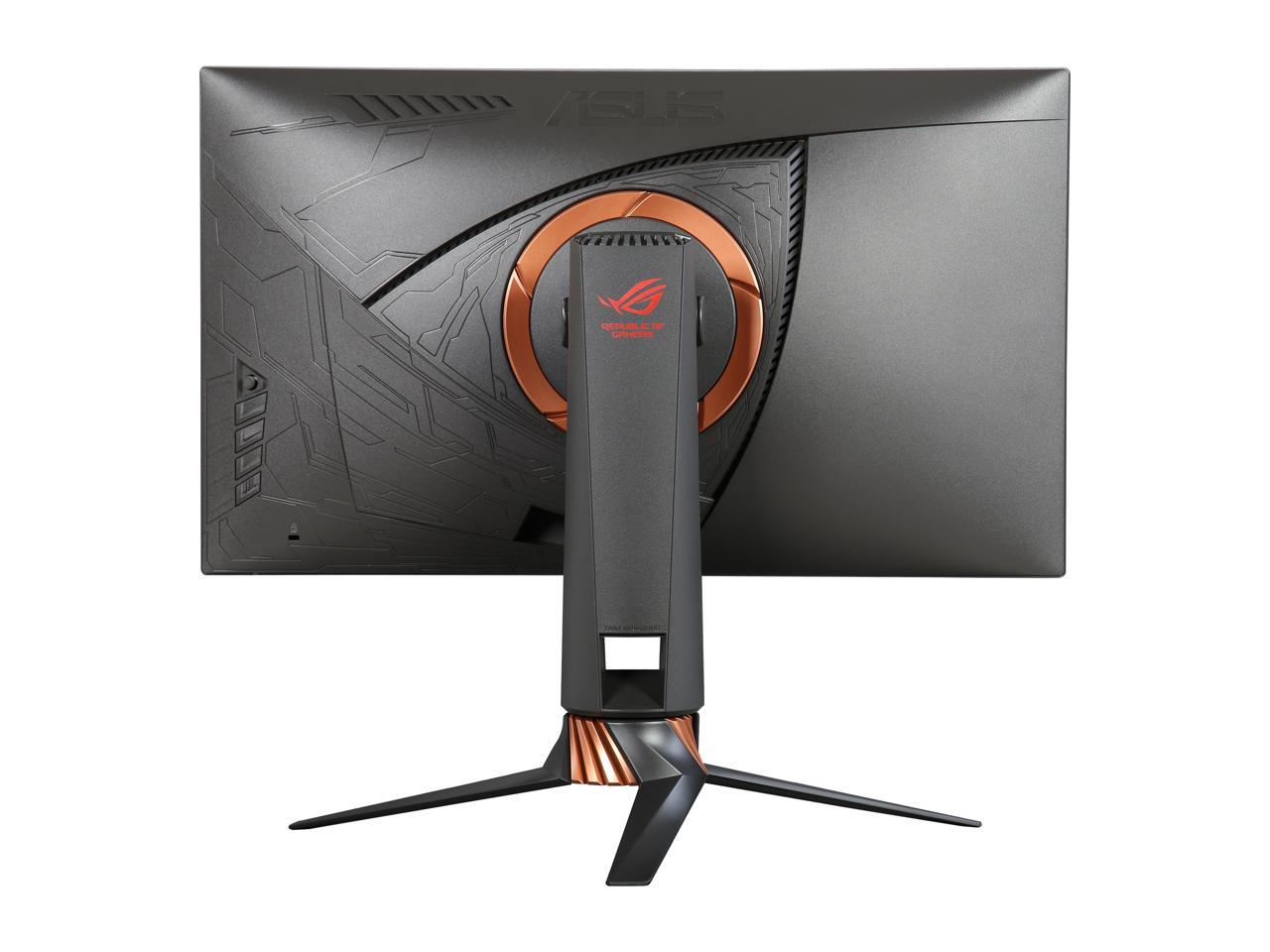 ASUS ROG Swift PG258Q 25" (Actual size 24.5") 1ms (GTG) 240 Hz NVIDIA G-Sync Frameless Gaming Monitor, 400 cd/m2 1000:1, VESA Mountable, Height, Tilt, Swivel and Pivot Adjustable, HDMI, USB 3.0