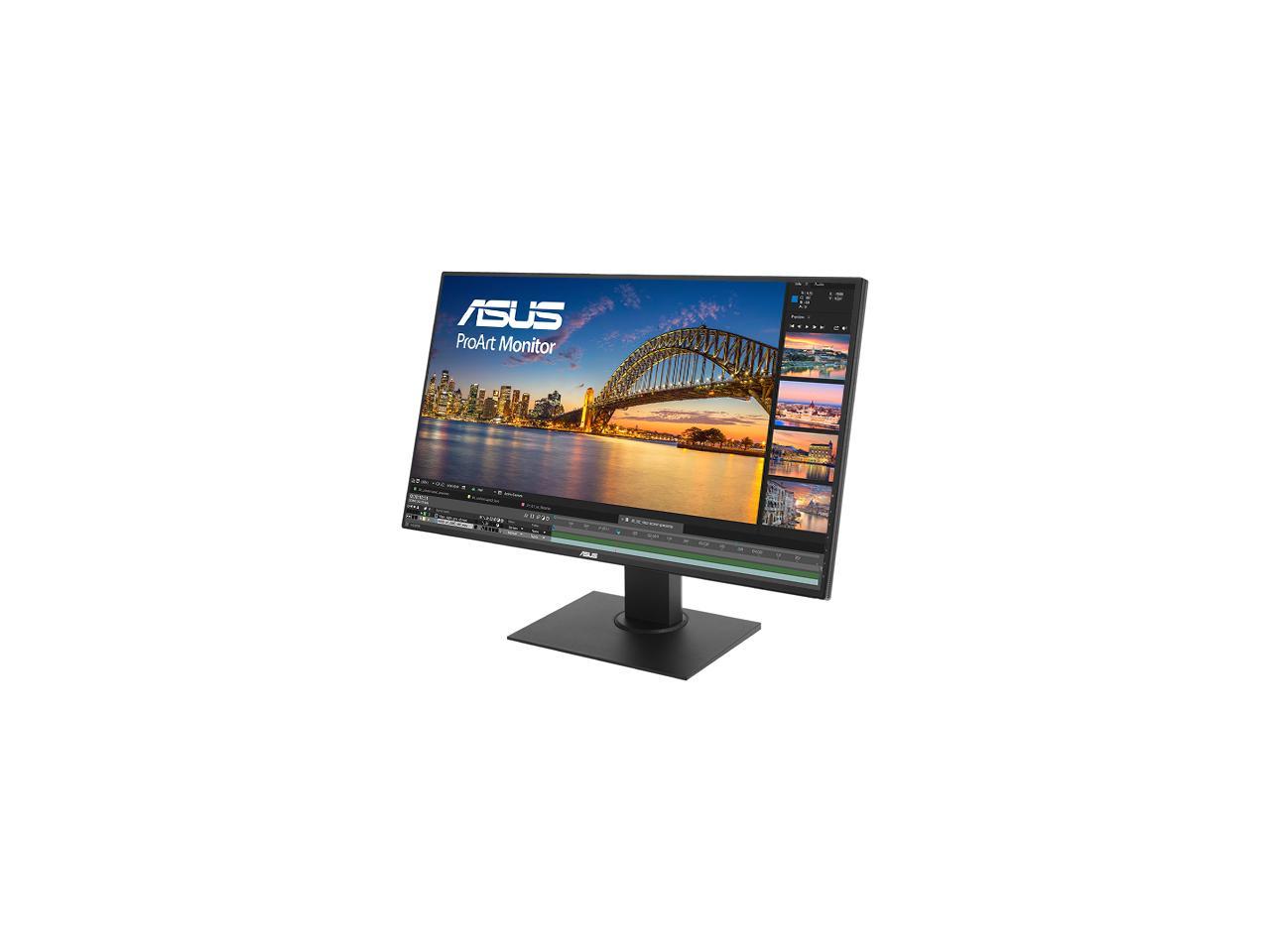 Asus Professional - Grade ProArt PA328Q Black 32" 6ms (GTG) 4K /UHD 3840X2160 IPS LED Backlight LCD Monitor, Ergonomically-designed stand with Tilt,Swivel,Pivot,Height Adjustable, built in Speakers
