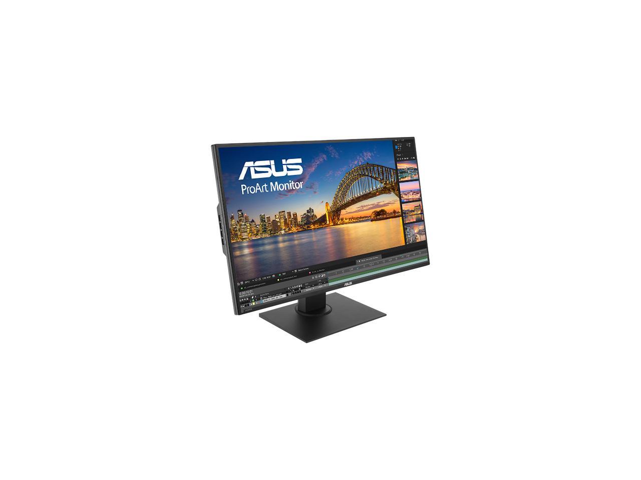 Asus Professional - Grade ProArt PA328Q Black 32" 6ms (GTG) 4K /UHD 3840X2160 IPS LED Backlight LCD Monitor, Ergonomically-designed stand with Tilt,Swivel,Pivot,Height Adjustable, built in Speakers
