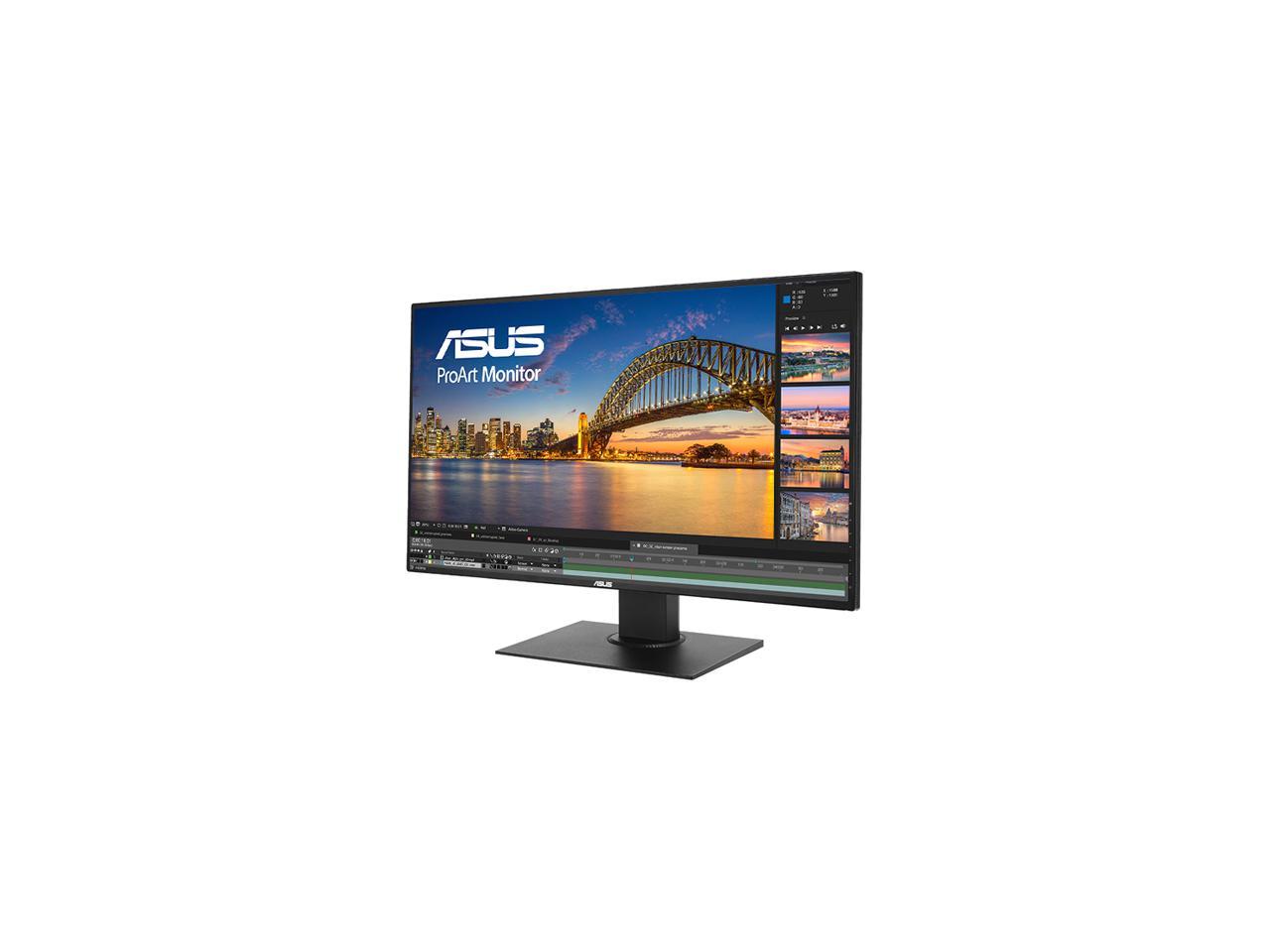 Asus Professional - Grade ProArt PA328Q Black 32" 6ms (GTG) 4K /UHD 3840X2160 IPS LED Backlight LCD Monitor, Ergonomically-designed stand with Tilt,Swivel,Pivot,Height Adjustable, built in Speakers