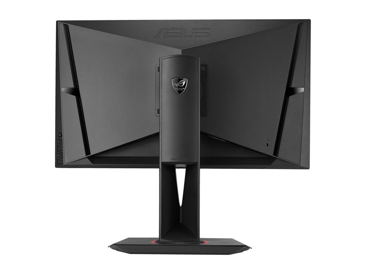 ASUS ROG Swift PG278QR Black 27" 1ms (GTG) 165Hz WQHD 2560 x 1440 NVIDIA G-Sync Gaming Monitor, VESA Mountable, USB 3.0, Tilt, Swivel, Pivot, Height Adjustable