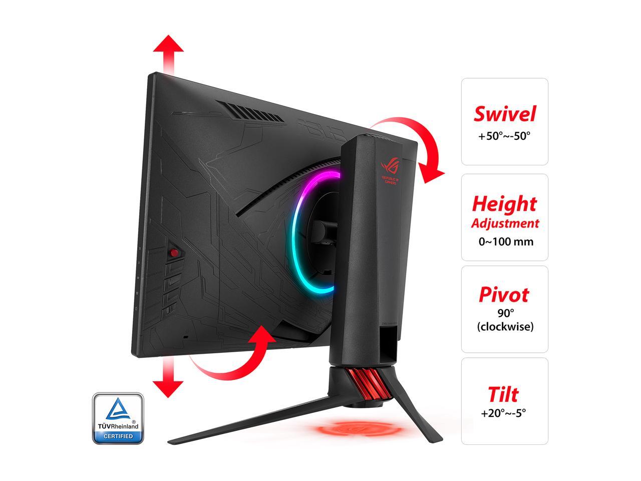ASUS ROG Strix XG258Q 24.5" Full HD 1080p 240Hz 1ms Eye Care G-SYNC compatible FreeSync Esports Gaming Monitor with DP dual HDMI