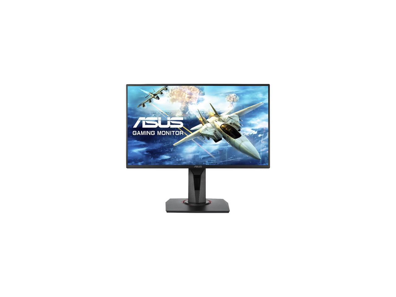 ASUS VG258Q 24.5" Full HD 1080p 144Hz 1ms Eye Care G-SYNC Compatible FreeSync Gaming Monitor with DP HDMI DVI