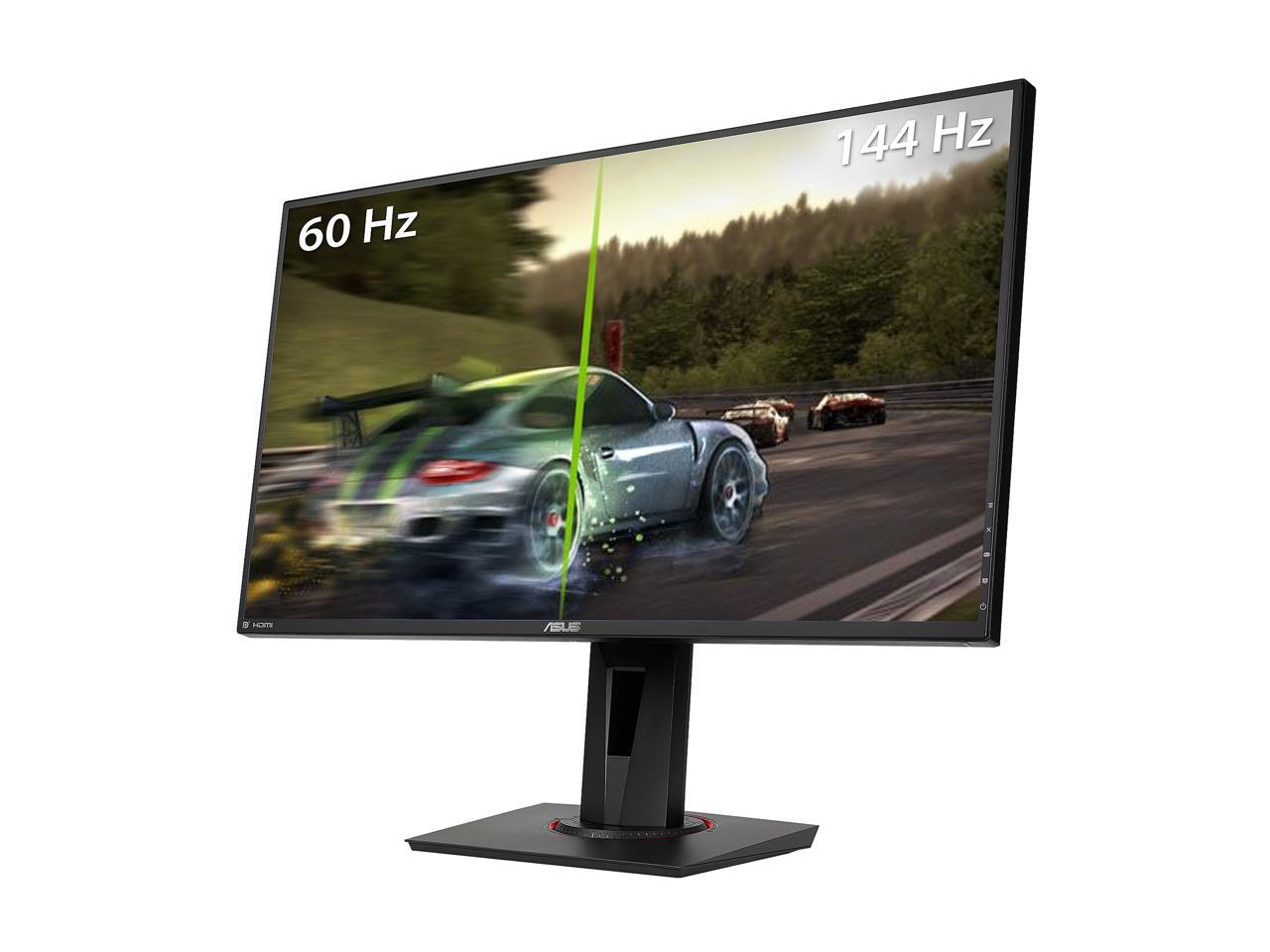 ASUS VG279Q 27" Full HD 1920 x 1080 1ms MPRT , 3ms(GTG) 144 Hz DVI, HDMI, DisplayPort FreeSync (AMD Adaptive Sync) Built-in Speakers Gaming Monitor, Full HD, IPS, 144Hz, Adaptive-Sync