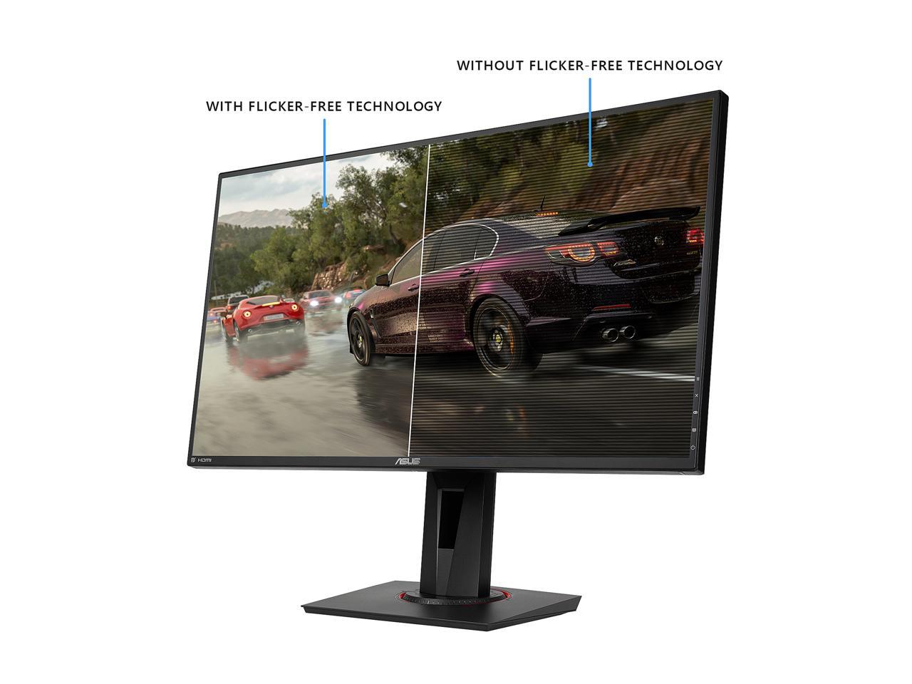 ASUS VG279Q 27" Full HD 1920 x 1080 1ms MPRT , 3ms(GTG) 144 Hz DVI, HDMI, DisplayPort FreeSync (AMD Adaptive Sync) Built-in Speakers Gaming Monitor, Full HD, IPS, 144Hz, Adaptive-Sync