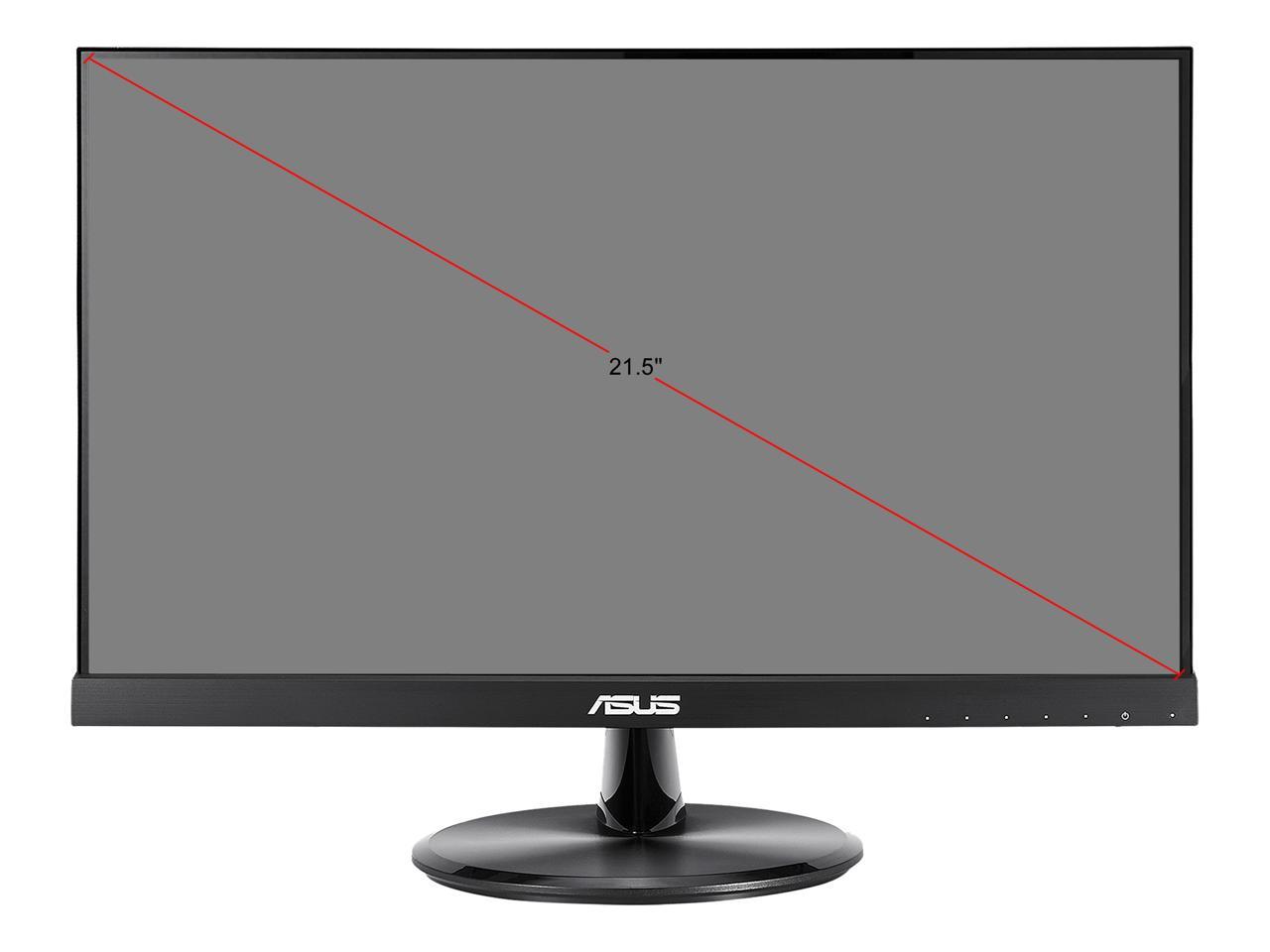 ASUS VT229H Touch Monitor - 21.5" FHD (1920x1080), 10-point Touch, IPS, 178° Wide Viewing Angle, Frameless, Flicker free, Low Blue Light, HDMI, 7H Hardness