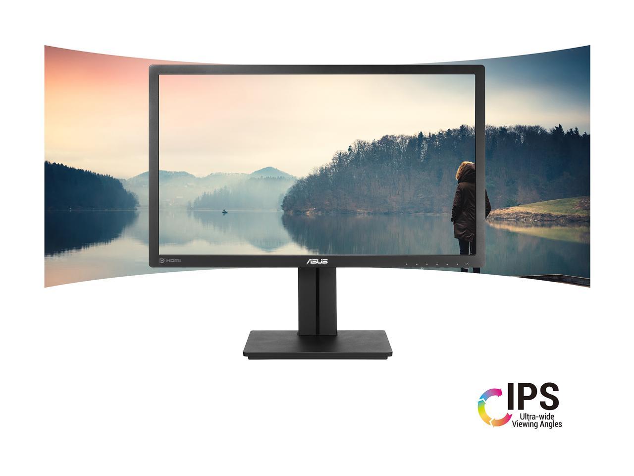 ASUS PB278QV 27" WQHD 2560 x 1440 2K Resolution 75Hz HDMI DVI-D DisplayPort VGA Adaptive-Sync Support Asus Eye Care with Ultra Low Blue-Light & Flicker-Free Technology Professional LED IPS Monitor