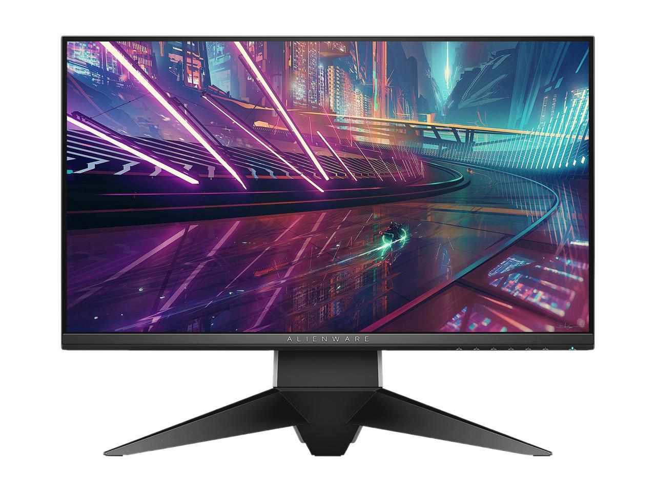 Alienware AW2518H 25" NVIDIA G-Sync Gaming Monitor, AlienFX, 1ms Response Time, 240hz Refresh Rate, DisplayPort, HDMI, 4 x USB 3.0