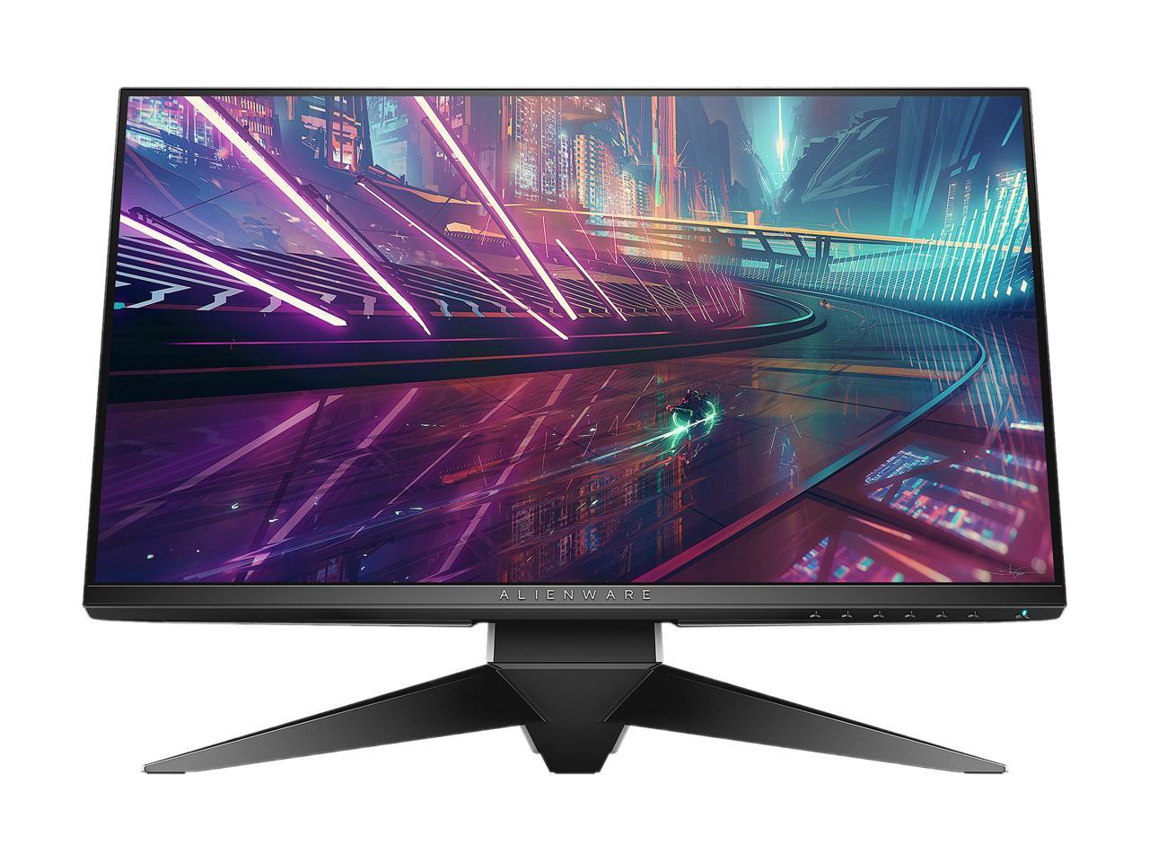 Alienware AW2518H 25" NVIDIA G-Sync Gaming Monitor, AlienFX, 1ms Response Time, 240hz Refresh Rate, DisplayPort, HDMI, 4 x USB 3.0