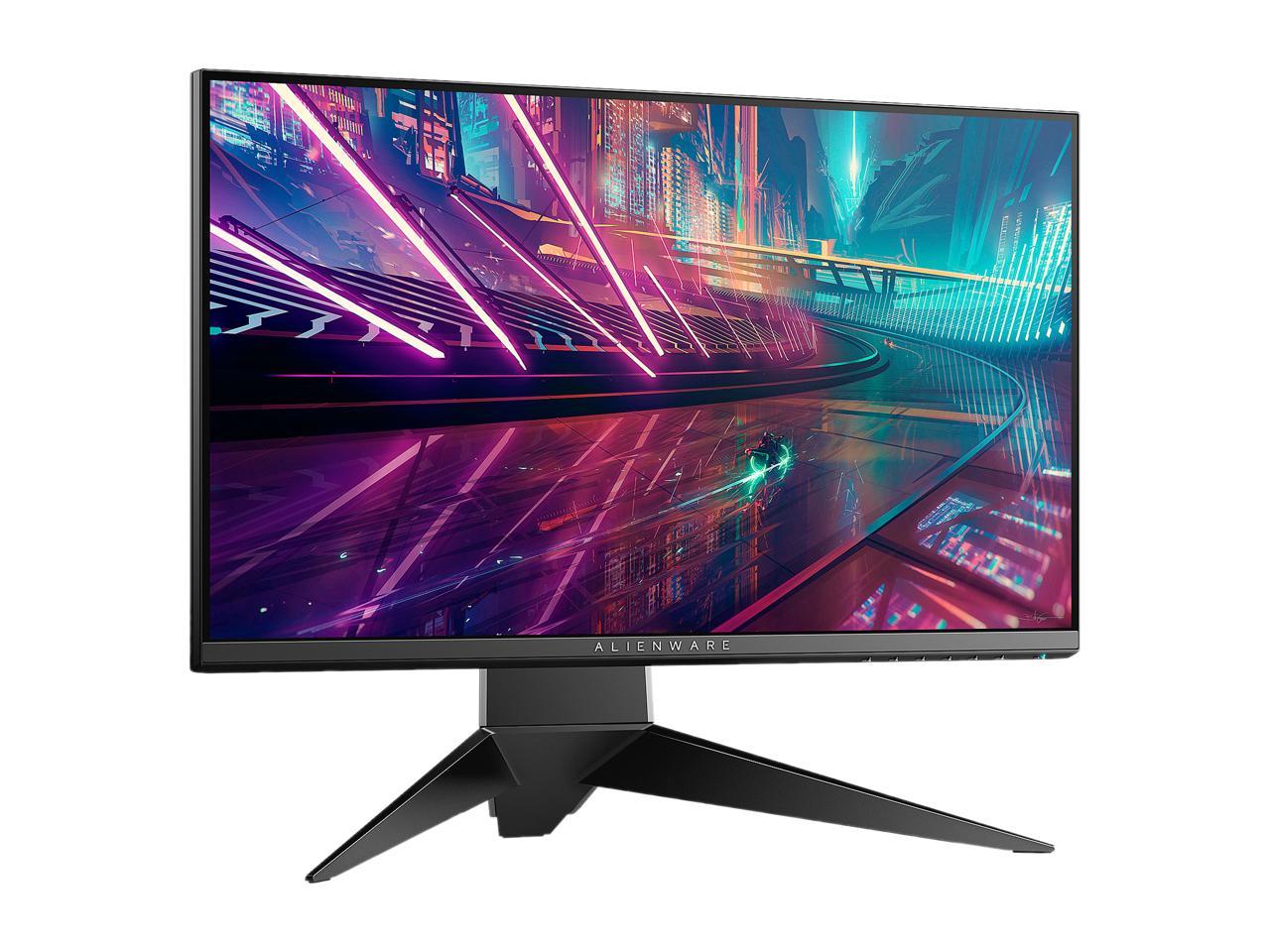 Alienware AW2518H 25" NVIDIA G-Sync Gaming Monitor, AlienFX, 1ms Response Time, 240hz Refresh Rate, DisplayPort, HDMI, 4 x USB 3.0