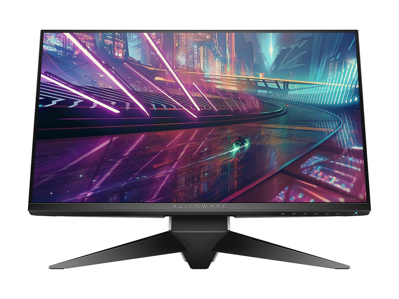 Alienware AW2518HF 24.5" FreeSync Gaming Monitor, 1920 x 1080, 240 Hz, 1ms Response Time, AlienFX, DisplayPort, HDMI, 3 x USB 3.0