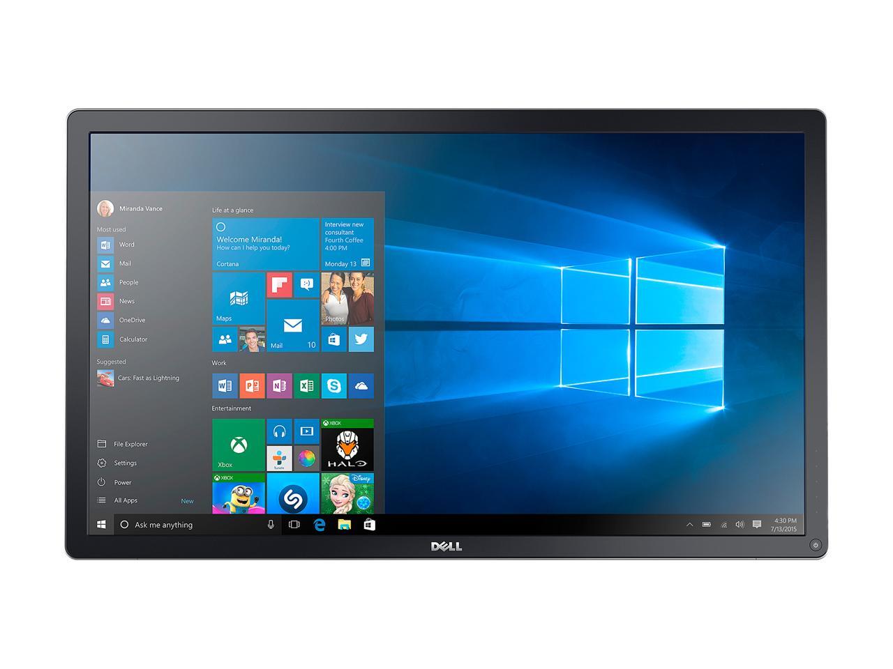 Dell UP3216Q 32" UHD 3840 x 2160 (4K) 60 Hz DisplayPort, Mini DisplayPort, HDMI (MHL), USB LED IPS Monitor