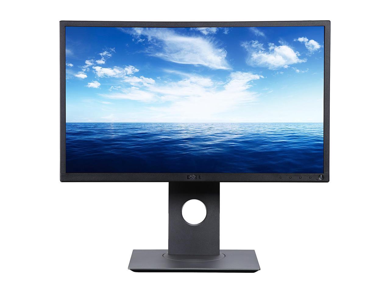 Dell P2217H 22" (Actual size 21.5") Full HD 1920 x 1080 60Hz 6ms DisplayPort, HDMI, VGA Height Tilt Swivel Pivot Adjustable IPS LED Backlit LCD Monitor