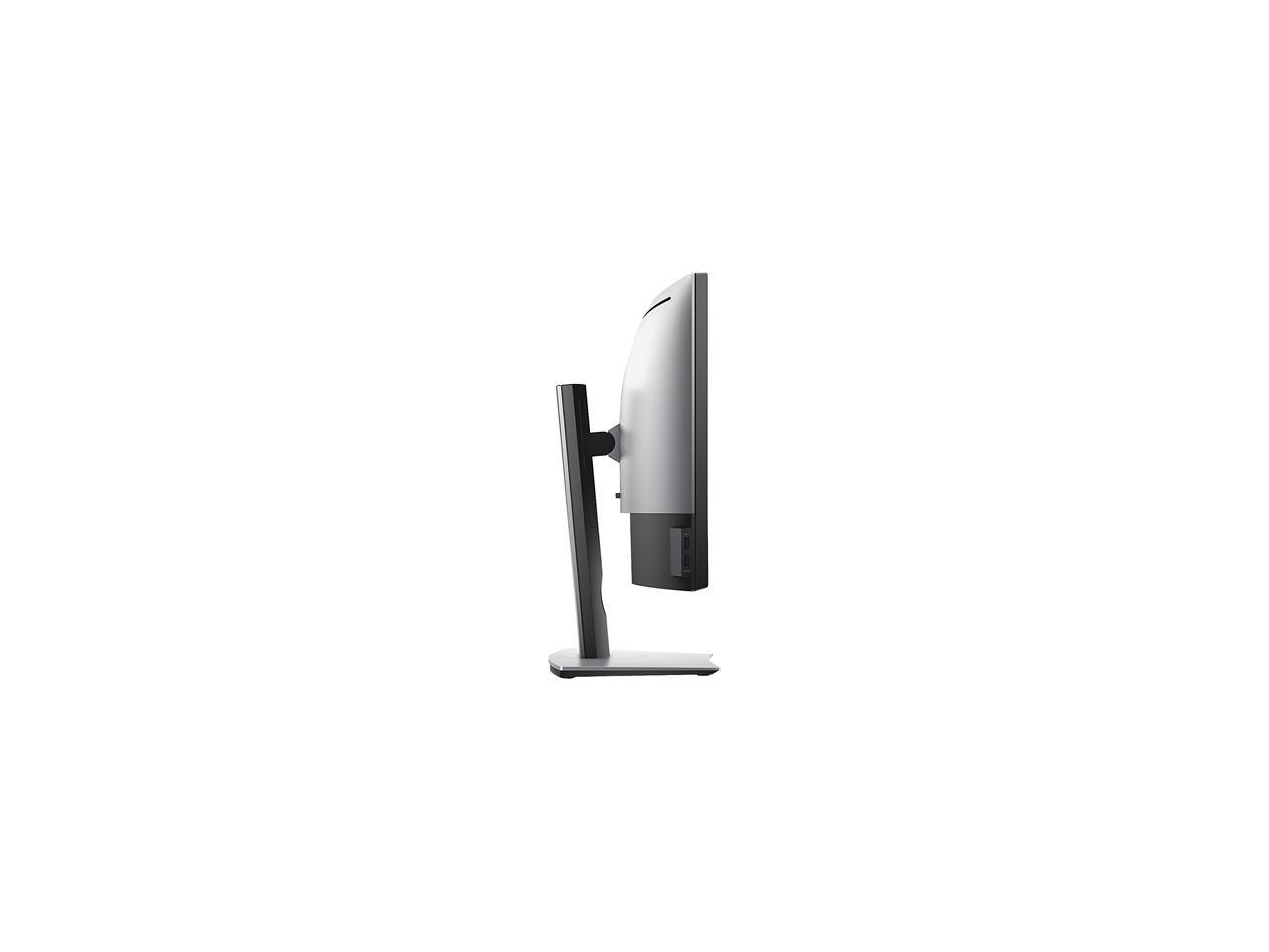 Dell U3417W 34" 3440x1440 2K Resolution 60Hz 5ms DisplayPort Mini-DisplayPort 2xHDMI USB 3.0 Hub Built-in Speakers White Edgelit LED IPS Curved Monitor