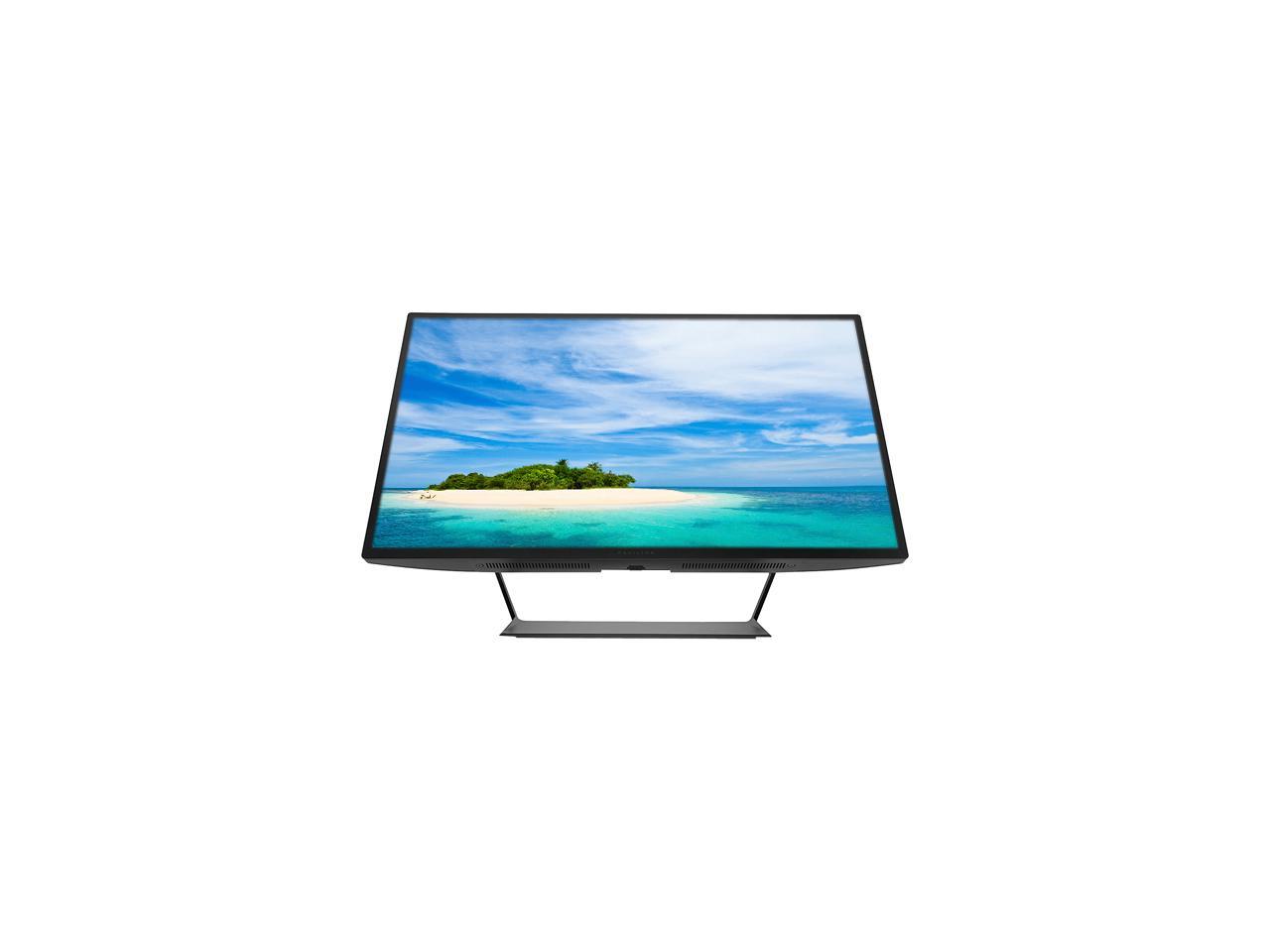 HP Pavilion Black 32" 7ms (GTG) 60 Hz Ultrawide LCD / LED Monitors, 2560 x 1440 (2K) w/ Anti-Glare Technicolor Color Certification / Easy Connectivity Setting / 178/178 Viewing Angle / USB 2.0 Hub