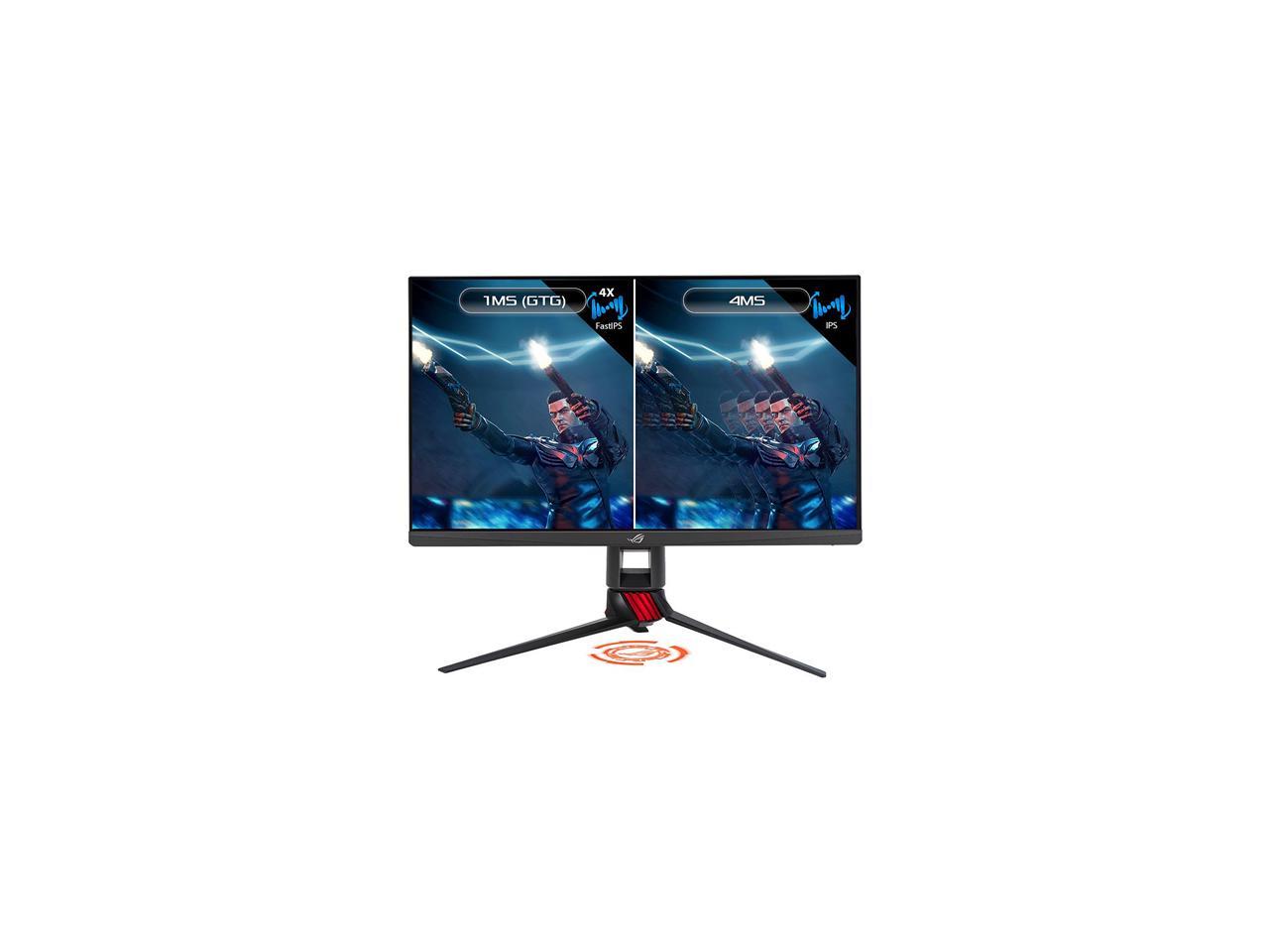 ASUS ROG Strix XG279Q 27" WQHD 2560 x 1440 (2K) 1ms (GTG) 170Hz (Overclocking) 2 x HDMI, DisplayPort G-Sync Compatible Built-in Speakers DisplayHDR 400 Frameless Design LED Backlit IPS Gaming Monitor