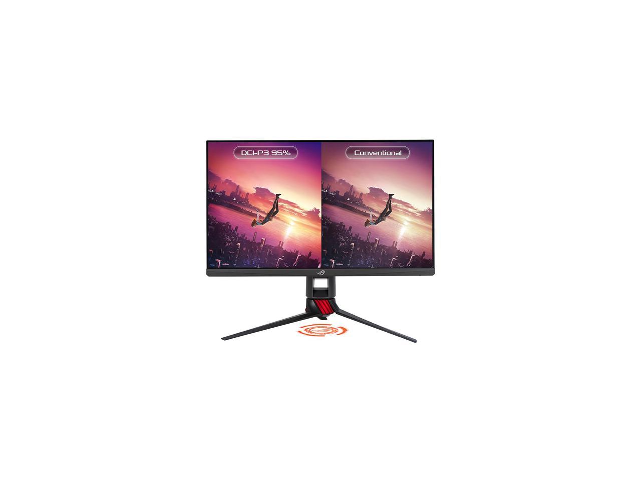 ASUS ROG Strix XG279Q 27" WQHD 2560 x 1440 (2K) 1ms (GTG) 170Hz (Overclocking) 2 x HDMI, DisplayPort G-Sync Compatible Built-in Speakers DisplayHDR 400 Frameless Design LED Backlit IPS Gaming Monitor