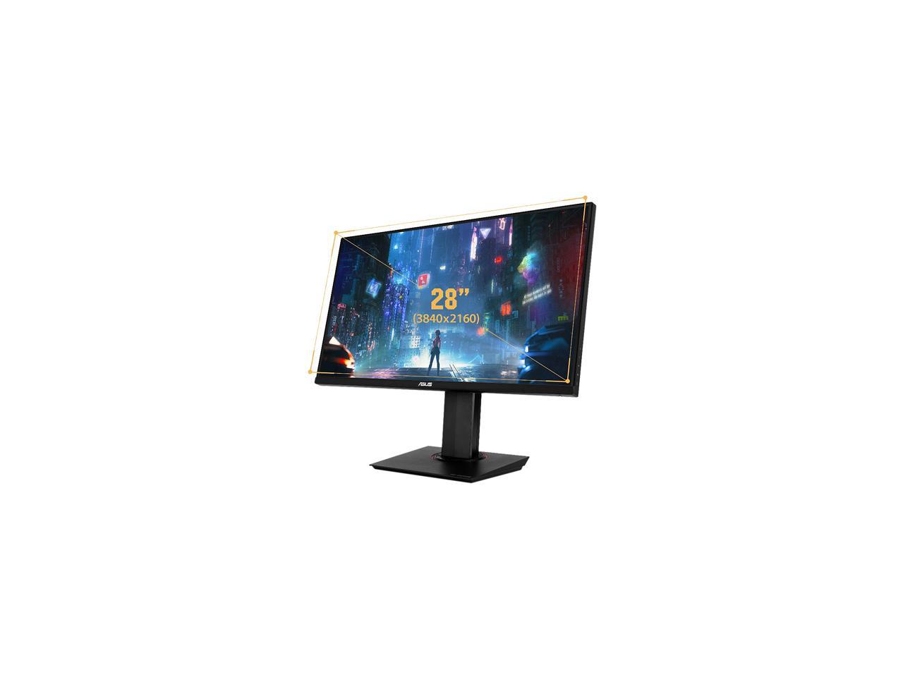 ASUS TUF GAMING VG289Q 28" Ultra HD 3840 x 2160 (4K) 5ms (GTG) 2xHDMI DisplayPort AMD FreeSync Flicker-Free Low Blue Light Built-in Speakers Backlit LED IPS Gaming Monitor