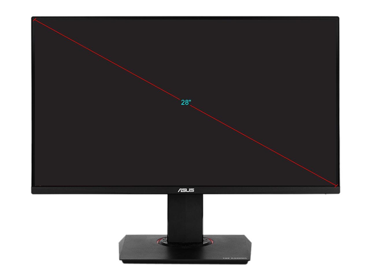 ASUS TUF GAMING VG289Q 28" Ultra HD 3840 x 2160 (4K) 5ms (GTG) 2xHDMI DisplayPort AMD FreeSync Flicker-Free Low Blue Light Built-in Speakers Backlit LED IPS Gaming Monitor