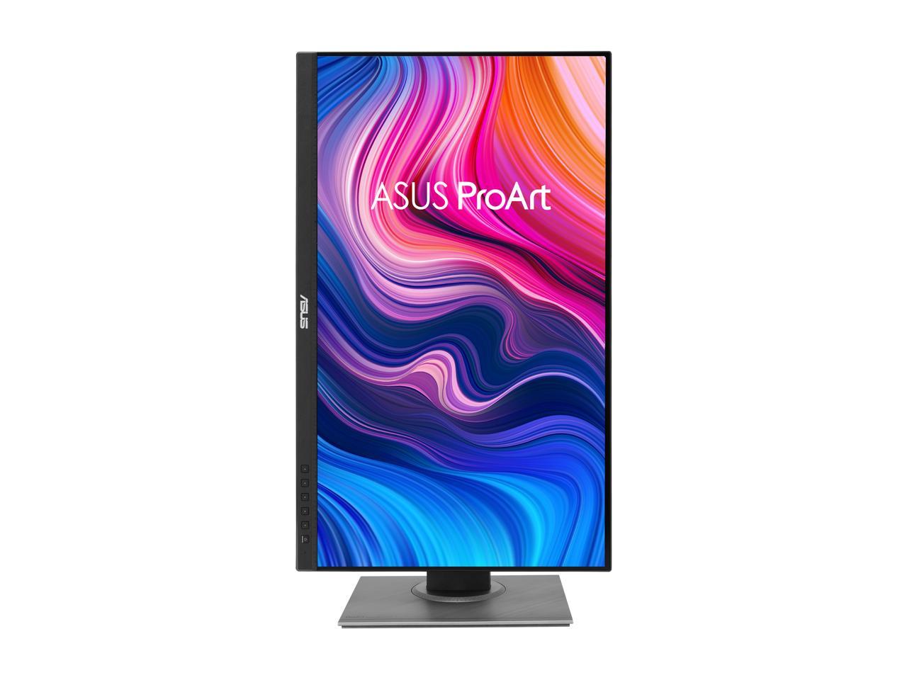 ASUS ProArt Display PA278QV 27" WQHD 2560 x 1440 Professional Monitor, 100% sRGB/Rec. 709 Delta E < 2, IPS, DisplayPort HDMI DVI-D Mini DP, Calman Verified, Eye Care, Anti-glare, Tilt Pivot Swivel Height Adjustable