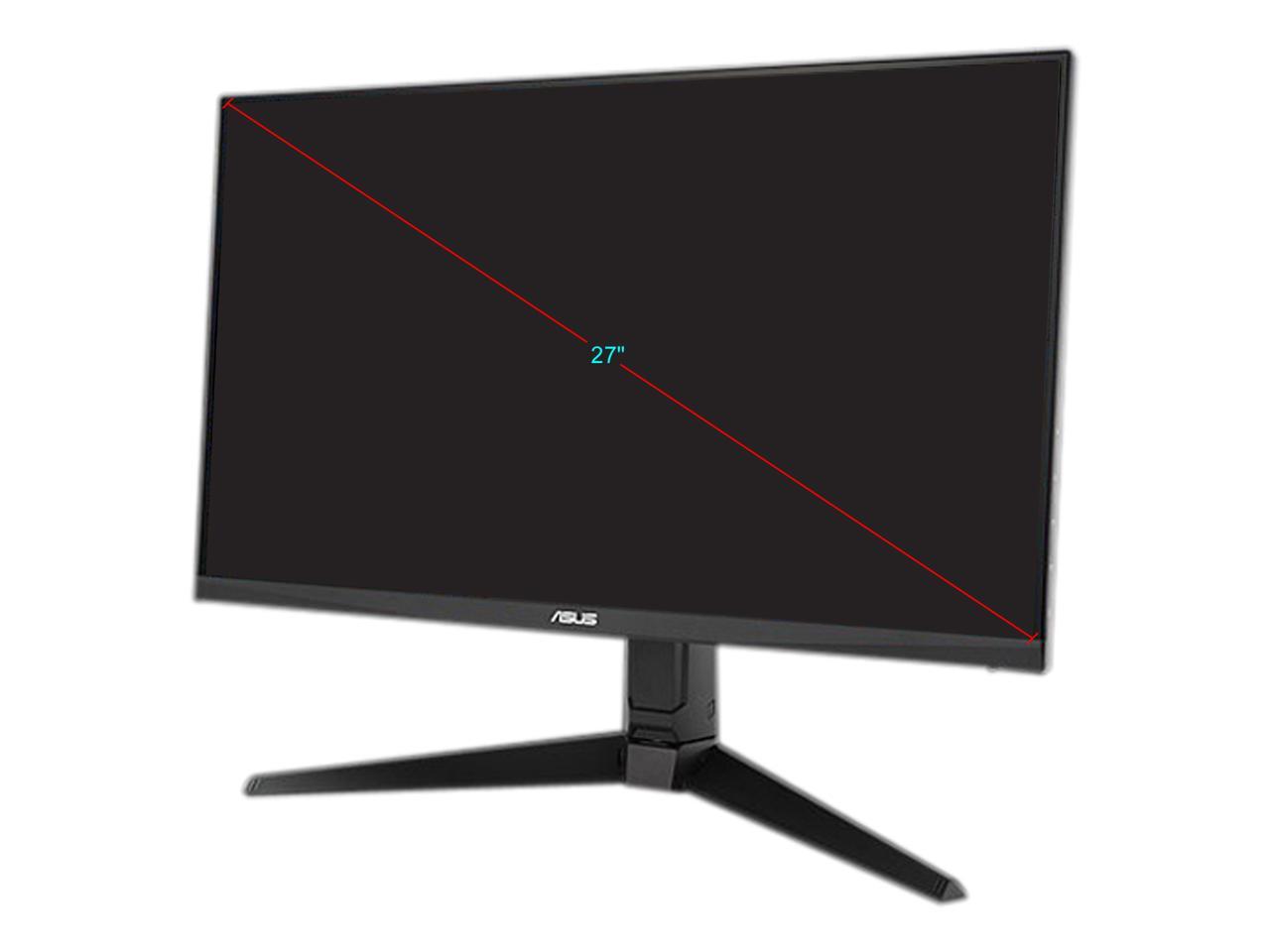 ASUS TUF Gaming VG27AQL1A 27" HDR Gaming Monitor, 1440P WQHD (2560 x 1440), 170Hz (Supports 144Hz), IPS, 1ms, G-SYNC Compatible, Extreme Low Motion Blur Sync, HDR400, 130% sRGB, Eye Care, 2 x HDMI, DisplayPort