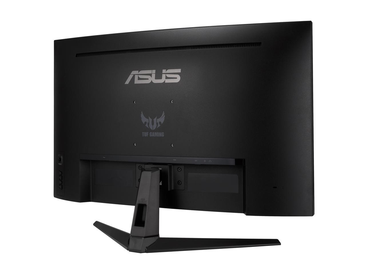 ASUS TUF Gaming VG32VQ1B 31.5" Curved Monitor, WQHD (2560 x 1440), 165Hz (Supports 144Hz), 1ms MPRT, FreeSync Premium/Adaptive-sync, Extreme Low Motion Blur, HDR10, 2 x HDMI, DisplayPort