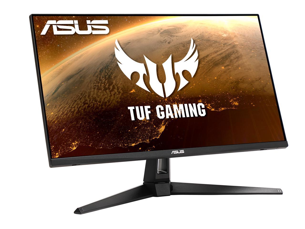 ASUS TUF Gaming VG27AQ1A 27" HDR Gaming Monitor, WQHD (2560 x 1440), 170Hz (Supports 144Hz), IPS, 1ms, G-SYNC Compatible Ready, Extreme Low Motion Blur, Eye Care, 2xHDMI, DisplayPort, HDR 10