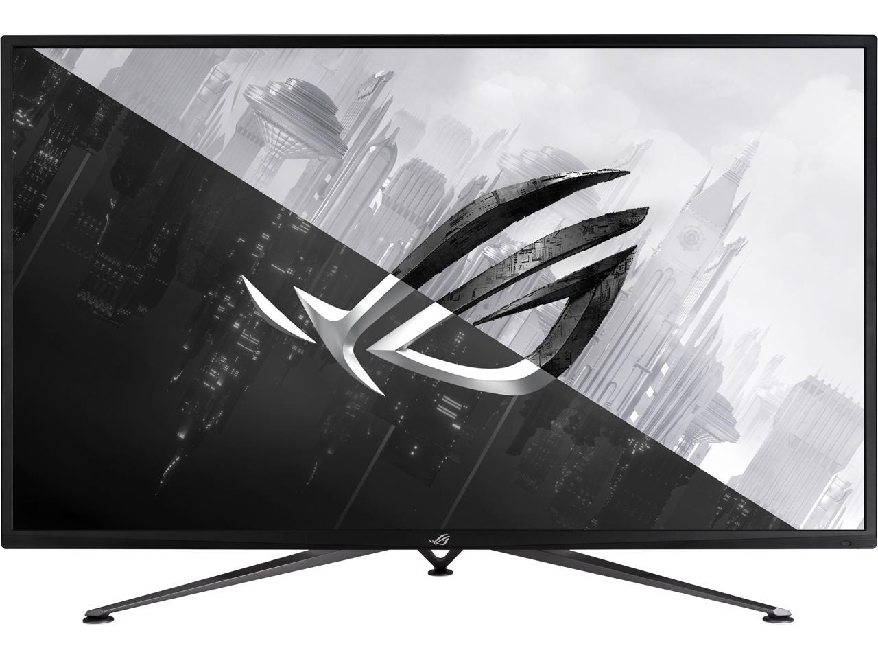ASUS ROG Strix 43" 4K HDR DSC XG43UQ UHD 3840 x 2160 144Hz, 1ms, HDMI 2.1, Extreme Low Motion Blur Sync, FreeSync Premium Pro, DisplayHDR1000, DCI-P3 90%, DisplayPort, USB Gaming Monitor